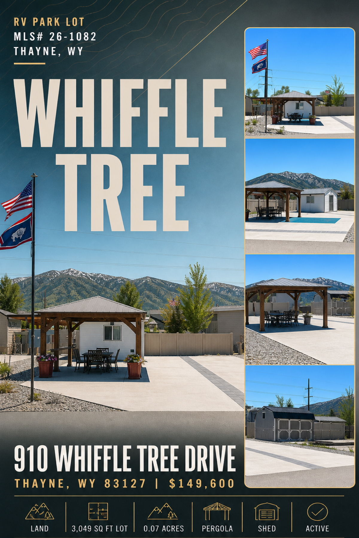 910 WHIFFLE TREE Drive listing poster